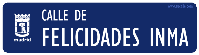 cartel_de_calle-de-FELICIDADES INMA_en_madrid